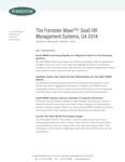 The Forrester Wave™: SaaS HR management systems, Q4 2014